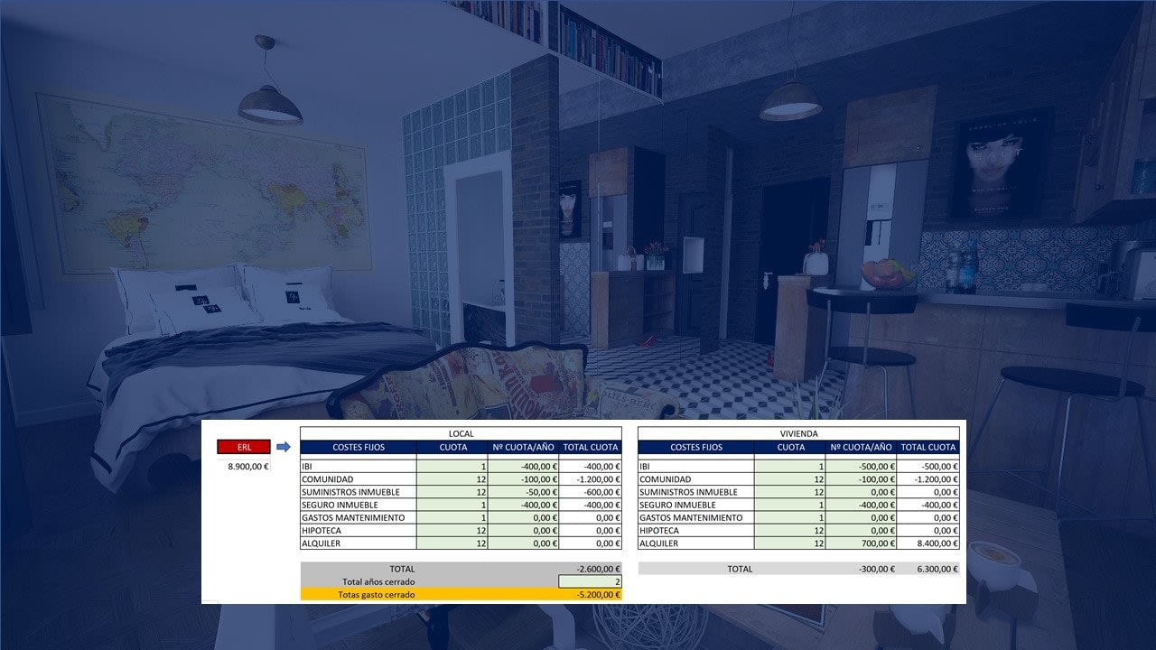 Bano vivienda reformada desde local